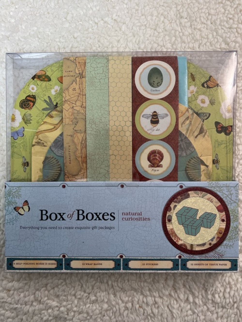Potter "Natural Curiousities" Box of Boxes Decorative Gift Favor Boxes